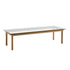 Kofi Coffee Table Oak Base / 140x50cm
